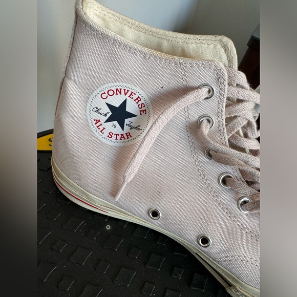 Lilac canvas Chuck 70 high tops. - Picture 2 of 4
